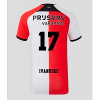 Maglia Calcio Feyenoord Luka Ivanusec #17 Prima Divisa 2024-25 Manica Corta